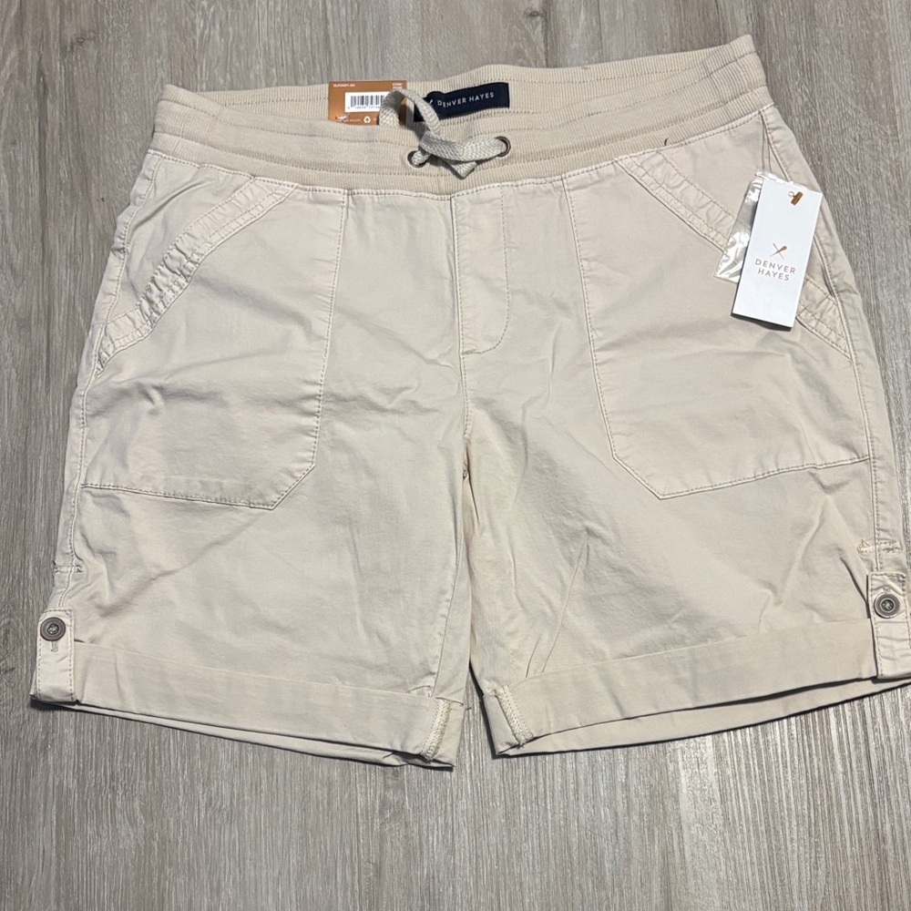 Denver‎ Hayes Tan Women's Cargo Shorts